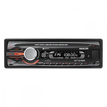 Radio samochodowe z pilotem SCT 3018MR Moc4x40W