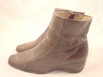 38,5 UK5,5 KOZAKI BUTY# CLARKS # SKÓRA 536