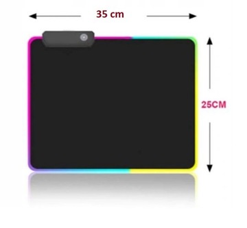Коврик для игровой мыши со светодиодной RGB-подсветкой
