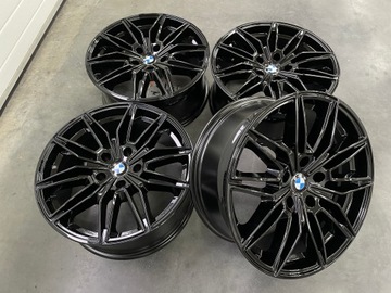 4× DISK HLINÍK GMP ITALIA SPECTER ČERNÁ 8.0" X 18" 5X120 ET 30