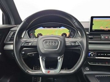 Audi Q5 II SUV 2.0 TDI 190KM 2017 Audi Q5 pneumatyka, dach panoramiczny, matrix led, head up, tempomat 2.0, zdjęcie 14