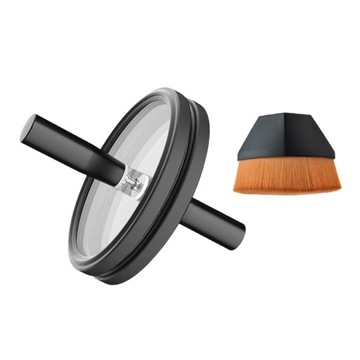 Портативный зажим для чистки пластинок, простой в использовании, набор для чистки виниловых пластинок, черный