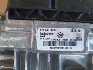 KORANDO II JEDNOTKA 6715400032