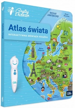 ИНТЕРАКТИВНАЯ КНИГА АЛЬБИК АТЛАС КАРТЫ МИРА