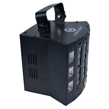 EFEKT ŚWIETLNY DERBY LASER UV STROBOSKOP STROBO PILOT LIGHT4ME TURBO DERBY