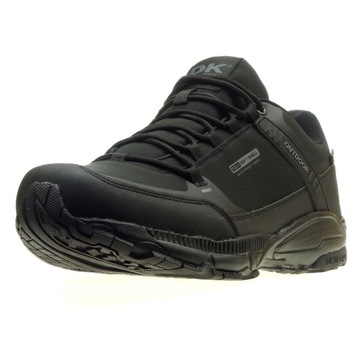 Buty Męskie Trekkingowe DK PREDATOR SoftShell OUTDOOR 1096 Blk/Blk 44