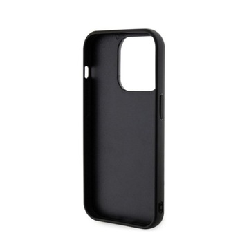 Чехол Karl Lagerfeld KLHCP15X3DMBKCK для iPhone 15 Pro Max 6,7 дюйма, черный/черный