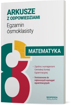 Arkusze Egzamin ósmoklasisty 2024 Matematyka