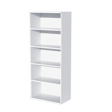 REGAŁ PROFI GŁĘBOKI 43 cm | NA SEGREGATOR | BIAŁY