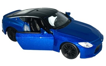 NISSAN Z MODEL METAL WELLY 1:34 NIEBIESKI