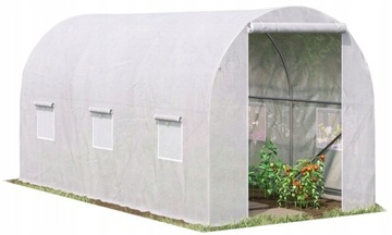 БЕЛЫЙ ПЕРСАД ТУННЕЛЬ ИЗ ФОЛЬГИ 6 м² 300x200 см ТЕПЛИЦА