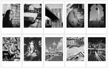 Вставка для монохромной камеры FUJIFILM Instax Mini