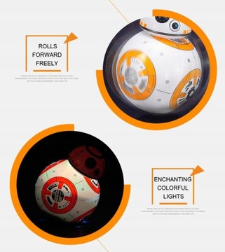 Умный игрушечный робот с дистанционным управлением BB-8 «Звездные войны»