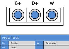 Alternator Perkins 85A 705.503.085.050