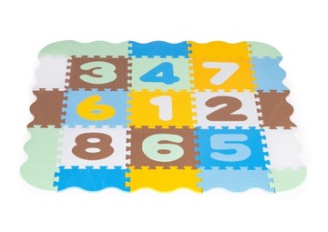 Развивающий пенопластовый коврик, манеж, основа для головоломки.