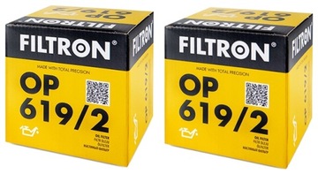 2× FILTRON FILTR OLEJE