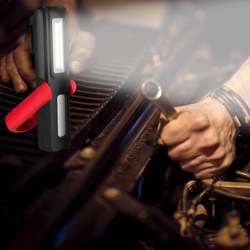 ЛАМПА ДЛЯ МАСТЕРСКОЙ СВЕТОДИОДНЫЙ ФАКЕЛ + МОЩНЫЙ МАГНИТНЫЙ КРЮК