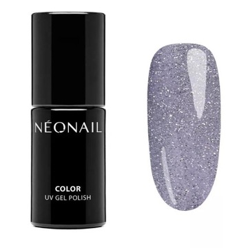 NEONAIL Szary Lakier Hybrydowy CRUSHED CRYSTALS 7,2 ml - WYPRZEDAŻ