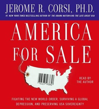 America for Sale - Corsi, Jerome R. AUDIOBOOK