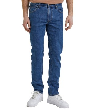 Jeansy Lee Daren Zip Fly 112338472 L707KND14 Stoneage Mid W 32 / L 36