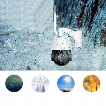 KAMERA OBROTOWA ZEWNĘTRZNA WIFI 30X ZOOM 8MPX 4K 128GB SD