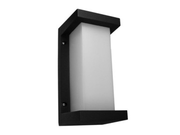 KINKIET OGRODOWY LAMPA NAKITA IP54 CZARNY E27