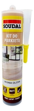 SOUDAL KIT DO PARKIETU DREWNA USZCZELNIACZ WIŚNIA