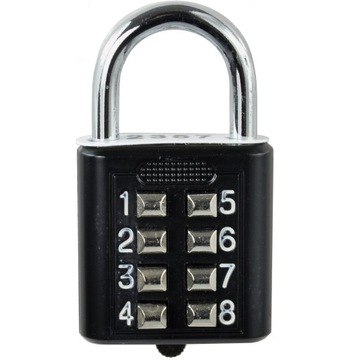 КОМБИНИРОВАННЫЙ ЗАМОК С КОДОМ ДЛЯ СПОРТИВНОГО ЧЕМОДАНА ДЛЯ БАГАЖНОГО ЧЕМОДАНА, КНОПКА