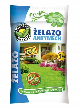 ŻELAZO ANTYMECH 5 KG NAWÓZ GRANULOWANY OGRÓD START