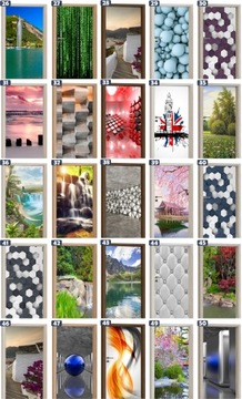 ДВЕРНАЯ НАКЛЕЙКА Мебель Фотообои Шпон