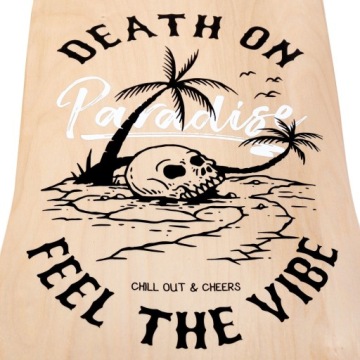 Скейтборд SPOKEY лонгборд 7 слоев КЛЕН ABEC7 LONGBAY