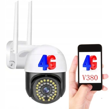 Kamera IP Kamera IP Obrotowa GSM 4G 3G LTE SIM FULL HD 3MP