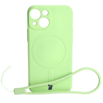 Etui do do MagSafeSafe do iPhone 13 Mini, Bizon, silikonowa obudowa, case,