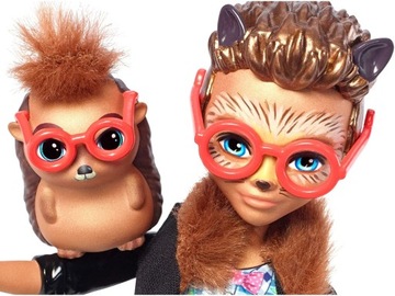 КУКЛА ENCHANTIMALS HIXBY + ФИГУРКА ЕЖА-ПОЙНТЕРА