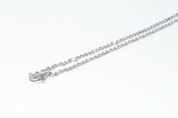 Серебряное колье с бриллиантами бесконечности 0,20 карата