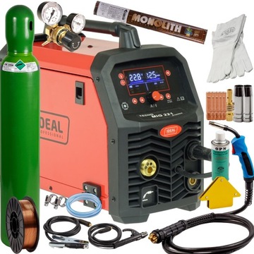 SPAWARKA MIGOMAT Ideal 200A SYNERGIA półautomat spawalniczy zestaw 3 221