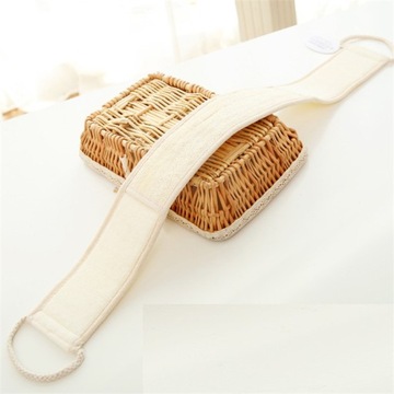 ПОЯС ДЛЯ ОМЫВАНИЯ СПИНЫ С НАТУРАЛЬНОЙ ГУБКОЙ ЛЮФА