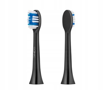 Główki do szczoteczki TEESA SONIC BLACK hard 2szt