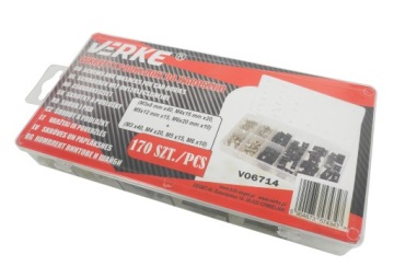 КРЕПЛИТЕЛЬНЫЕ ПЛАСТИНЫ НАБОР ВИНТОВ И ШАЙБ ДЛЯ БАМПЕРА КУЗОВА