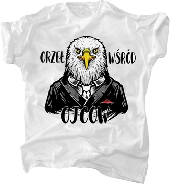 Prezent na dzień Ojca Koszulka dla Taty nadruk L