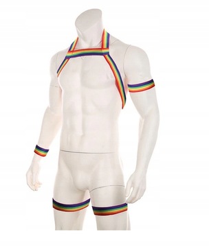 BDSM57 ELASTYCZNY HARNESS opaska na ramię