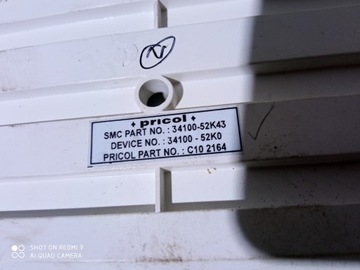 AGILA B PŘÍSTROJOVÁ DESKA BUDÍKY 34100-52K03 34100-52K43