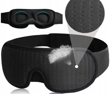 L09 Opaska na Oczy Maska spania 3D Wysoka JAKOŚĆ