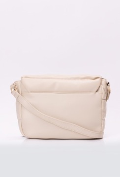 СТЕГАНАЯ СУМКА MESSAGE, БЕЛАЯ MONNARI