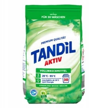 Tandil Aktiv Premium proszek do prania tkanin universal 30 prań 2,025 kg DE