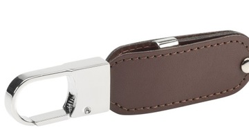 PENDRIVE REKLAMOWY USB z logo skórzany PDv-26 32GB Z GRAWEREM 10 SZT