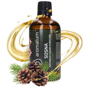Naturalny olejek eteryczny sosnowy na kaszel 100ml