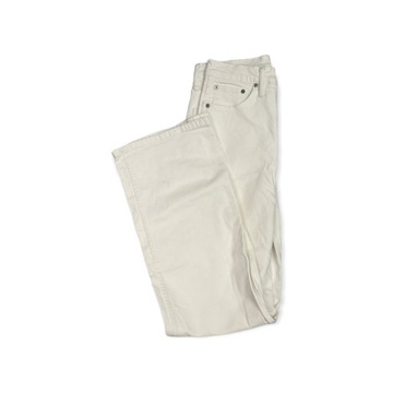 Spodnie jeansowe damskie białe J. CREW DENIM 26