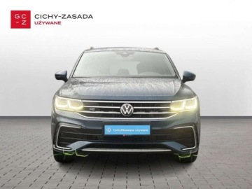 Volkswagen Tiguan II SUV Facelifting 2.0 TDI 200KM 2021 Volkswagen Tiguan R-line Kamery 360 HarmanKardon Zawieszenie DCC ACC Faktu, zdjęcie 7
