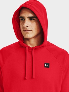 BLUZA MĘSKA UNDER ARMOUR DRESOWA Z KAPTUREM BAWEŁNA SPORTOWA 1357092